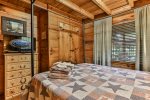 Queen Bedroom With A TV